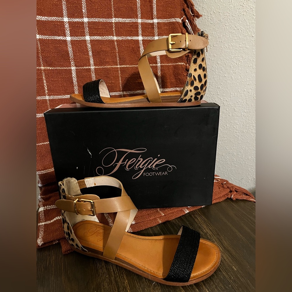 Riley Black Sandal